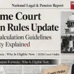 Supreme Court Pension Rules Update